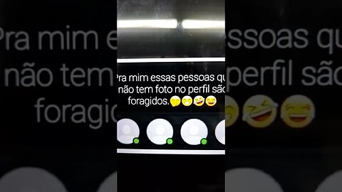 Sem a foto do perfil