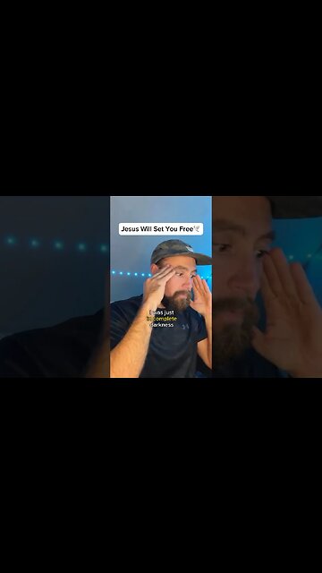 Jesus will set you free!🕊️