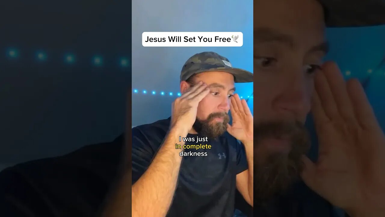 Jesus will set you free!🕊️
