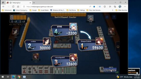 #MahjongSoul #049 (#Fear)