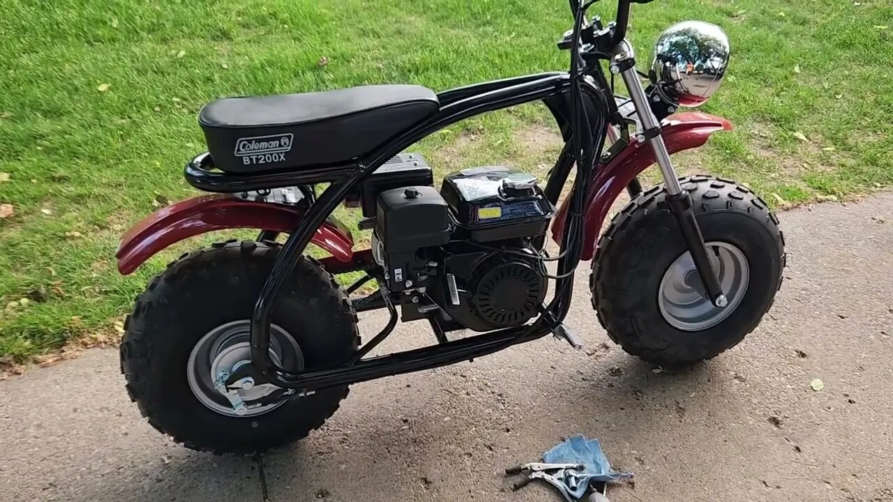 Coleman BT200X Mini-bike Fuel Leak Fix