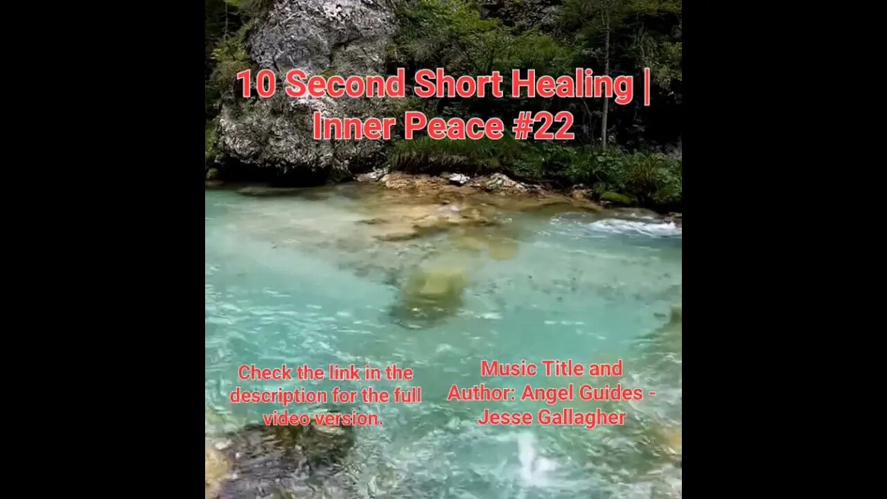 10 Second Short Healing Inner Peace | Meditation Music | Angel Guides | #22 #Meditation #shorts