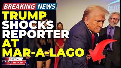 BREAKING: Wait Until You See What Made Trump Stop Everything At The Film Premiere Tuesday Night!