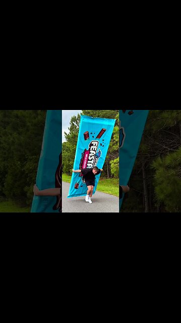 Running With Bigger And Bigger Feastables