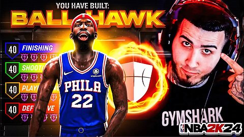 *NEW BALL HAWK* WILL BREAK NBA2K24 | 2-WAY DEMIGOD