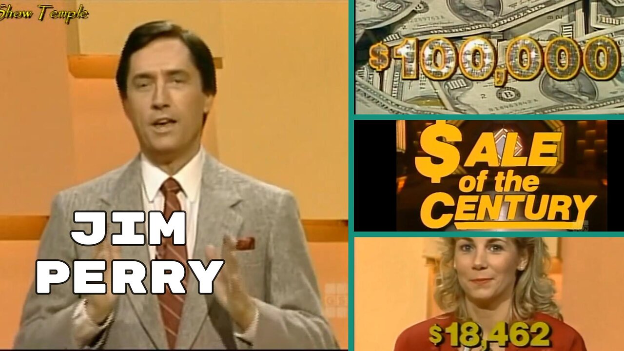 Jim Perry | Sale Of The Century (1988) | Sharon vs, Rick vs. Pattie | Game Show