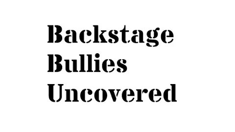 Backstage Predators