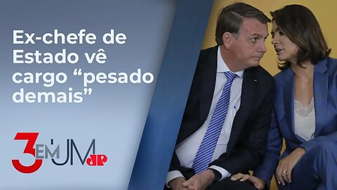 Em conversas com aliados, Bolsonaro volta atrás e diz que não quer Michelle presidente