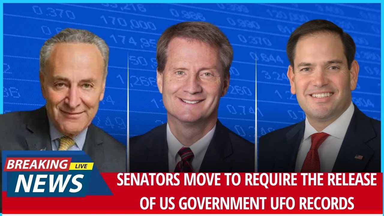 Senators Move To Require The Release of US Government UFO Records