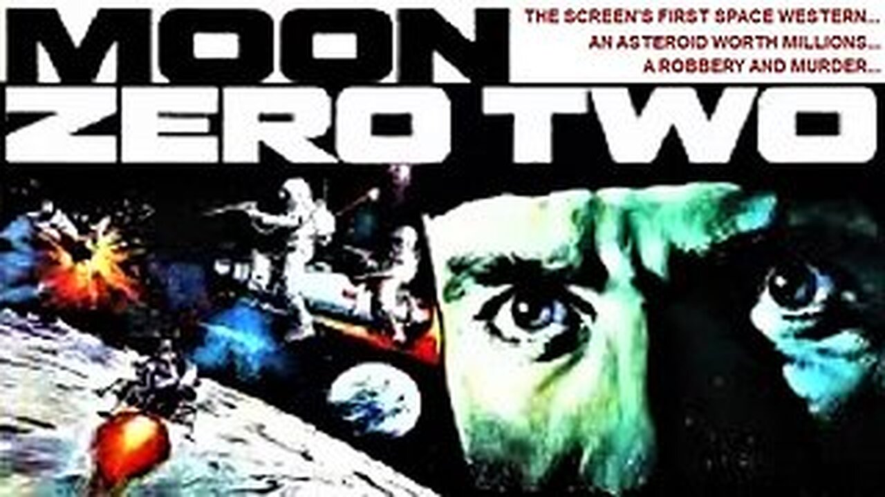 MOON ZERO TWO 1969 Space Salvage Operation is Attacked by Pirates FULL MOVIE HD & W/S