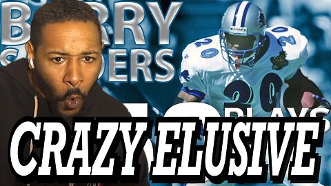 BARRY SANDERS TOP 50 MOST RIDICULOUS PLAYS OF ALL TIME | REACTION!!!