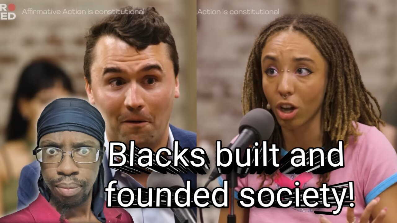 Blacks Today Suffer from Slavery and Have Built Society! Charlie kirk vs 25 College Students Part 3