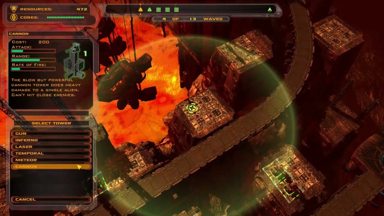 Defense Grid The Awakening Level 6 Fire Control Gold Medal