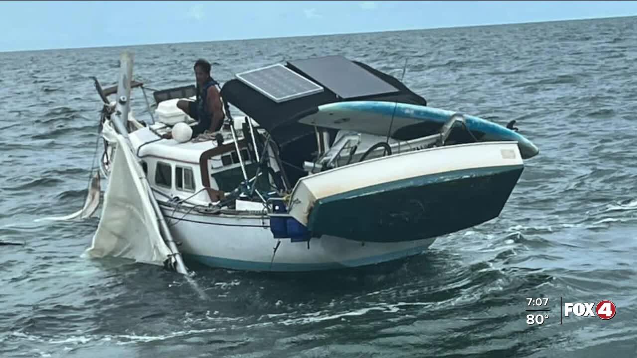 U.S. Coast Guard rescues man off the coast of Marco Island