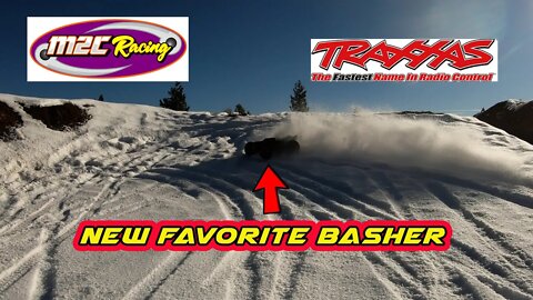 FULL M2C RACING TRAXXAS SLEDGE THROWS DOWN BIG IN THE MUD & SNOW