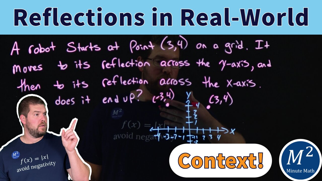 Understanding Reflections Using a Robot's Path on a Grid