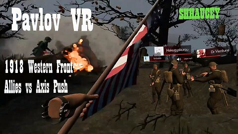 1918 Western Front Allies vs Axis (Push) | Pavlov VR