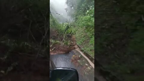 Landslide in El Salvador.