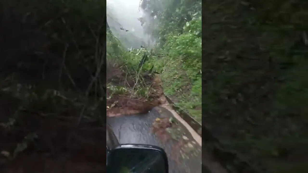 Landslide in El Salvador.