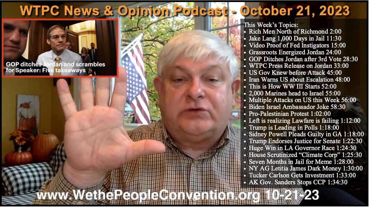 We the People Convention News & Opinion 10-21-13