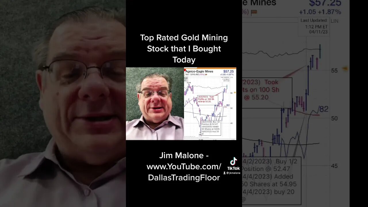 Gold Mining Stock that I Bought Today Apr 11 2023 #gold #goldmines #stockstobuy