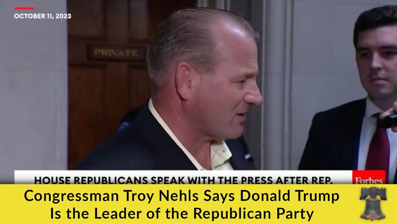 Congressman Troy Nehls Says Donald Trump Is the Leader of the Republican Party