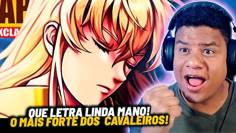 (+ UM SOM F@D4! ) SHAKA DE VIRGEM | TESOURO DO CÉU (Saint Seiya) | LexClash | React Anime Pro
