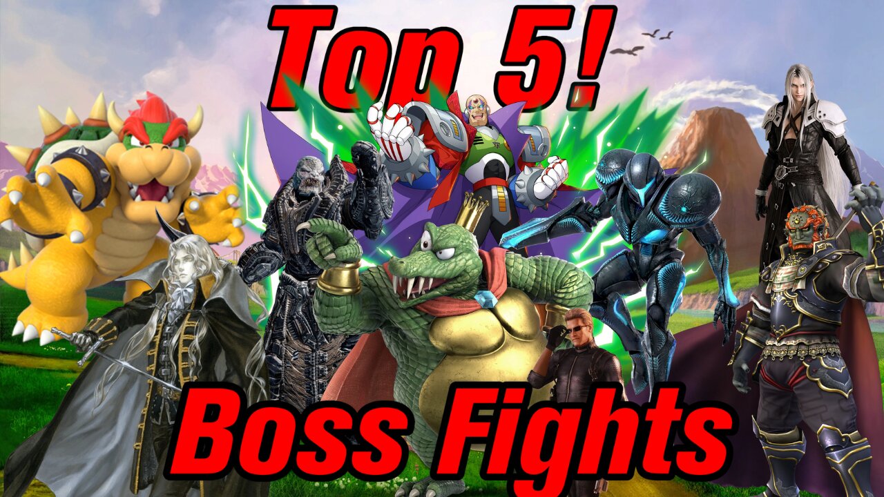 Top 5! Boss Fights