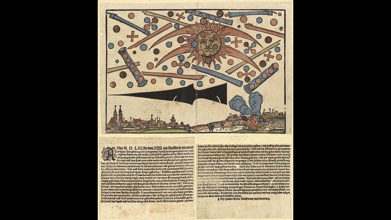 1561 celestial phenomenon over Nuremberg - Ufo battle over Nuremberg 400 years ago