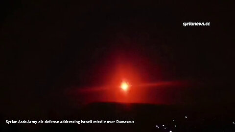 Israel Bombs Several Posts on the Outskirts of the Syrian Capital Damascus