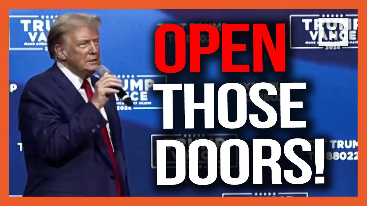 "Just Open Them!" Trump Orders Town Hall Doors Opened Despite Security Risks After Two People Faint