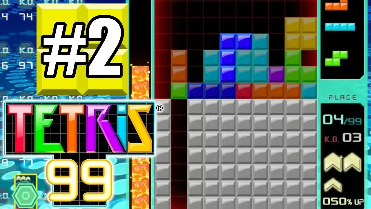 Tetris 99 Blind Walkthrough Part 2: Improvement Is Falling In Place