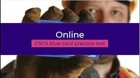 CSCS blue card practice test