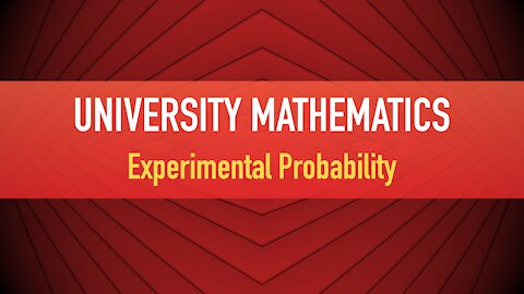 11-2 Experimental Probability (Explained in spanish)