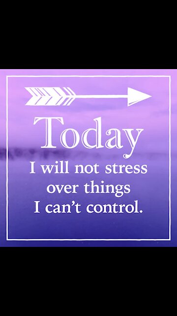 Today i will not stress [GMG Originals]