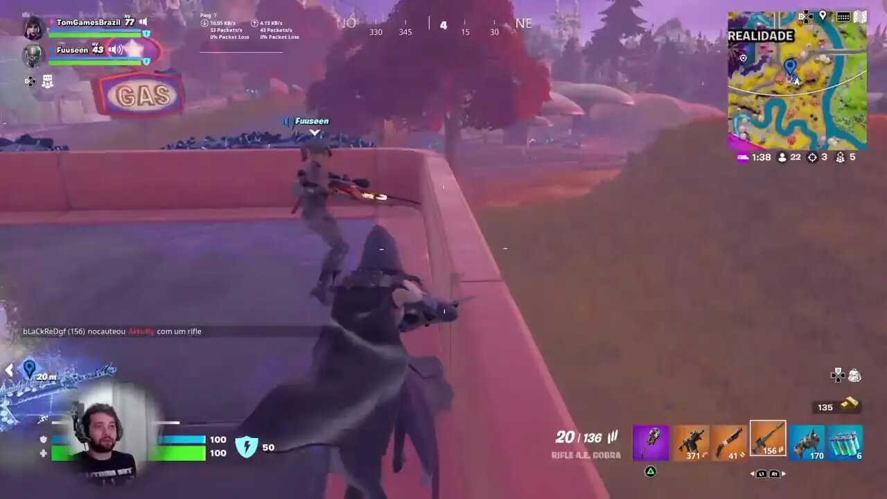Ao Vivo Fortnite com a galera