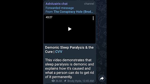 Documentary: Sleep Paralysis and Its Cure