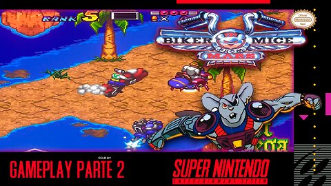 Biker Mice From Mars Parte 2 || 720P + 60FPS + SHADERS || #snes