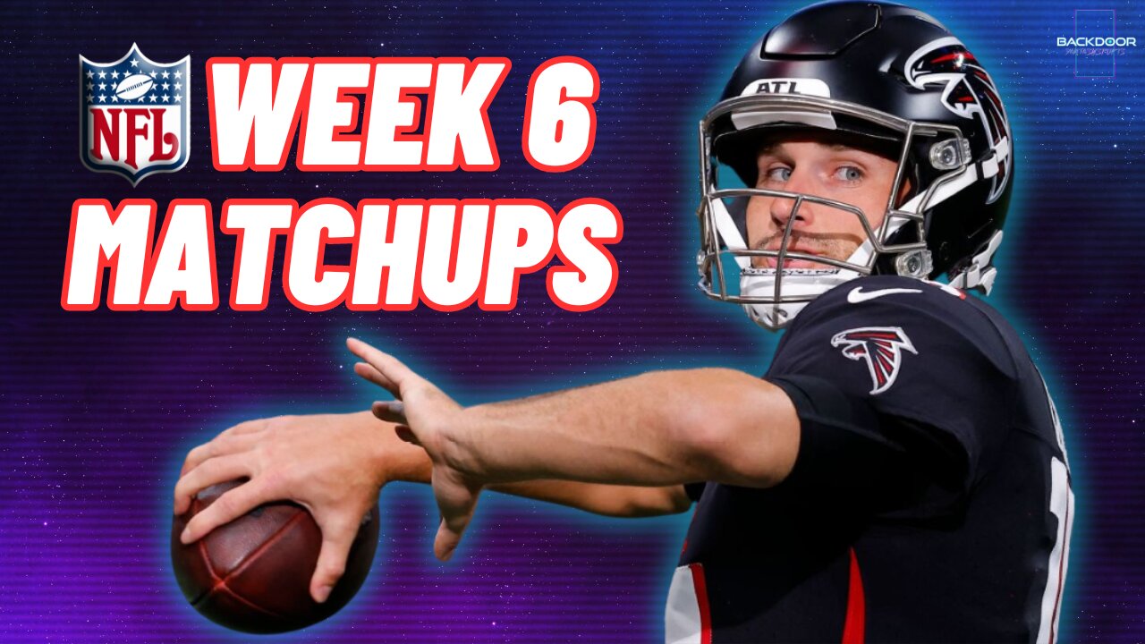 🏈 #NFL WEEK 6 Matchups | Fantasy Football | News | #DraftKings DFS Showdown!