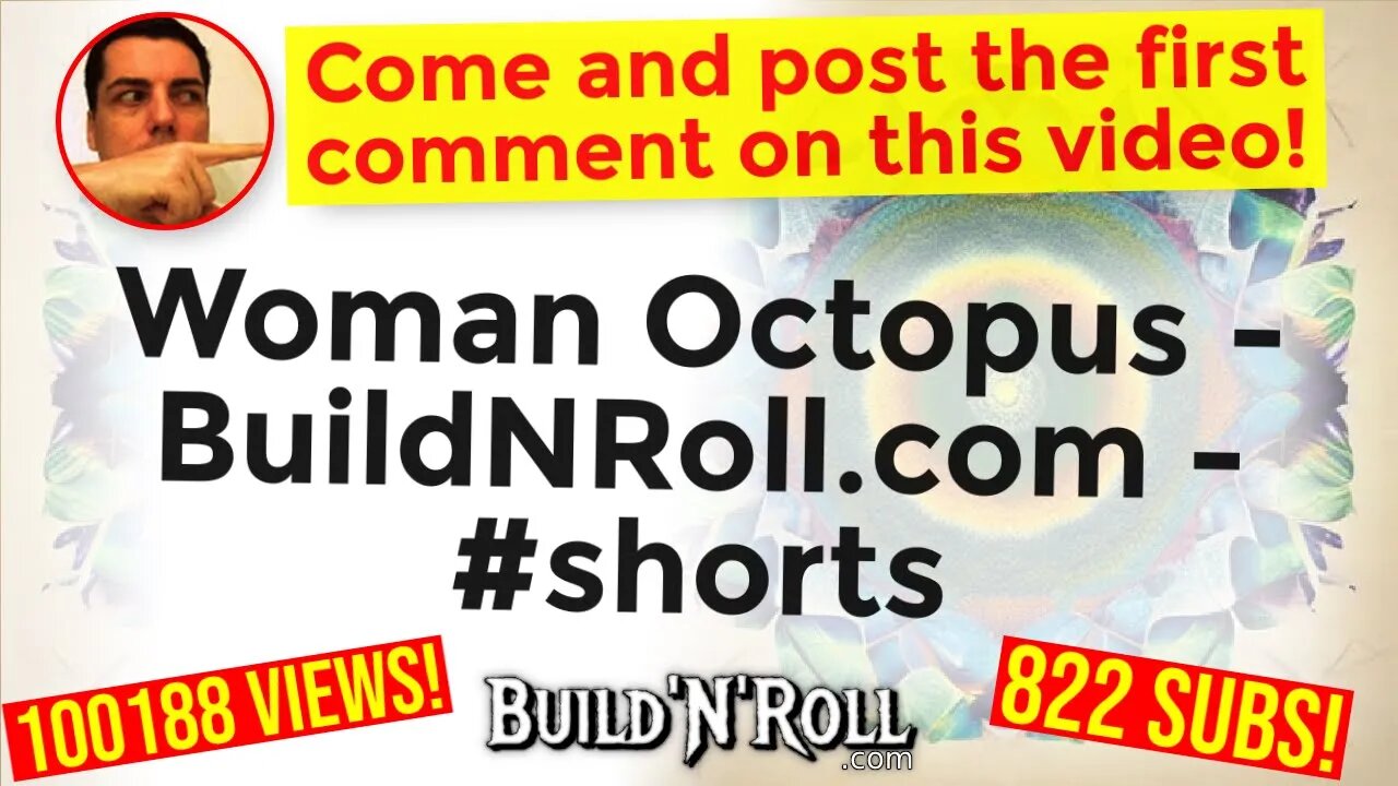 Woman Octopus - BuildNRoll.com - #shorts