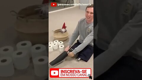 Vamos ver se o youtube vai mostrar este vídeo sobre Pessoa com deficiência