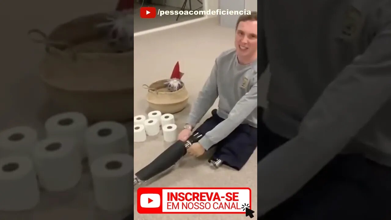 Vamos ver se o youtube vai mostrar este vídeo sobre Pessoa com deficiência