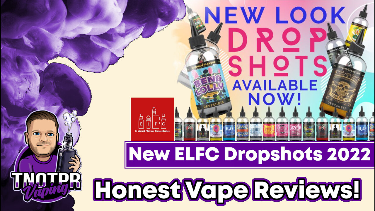 Honest Review! New ELFC E Liquids 2022 (e juice | e liquid)