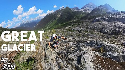 Scrambling ENDLESS Shattered Rock | Great Glacier Trail in Glacier National Park | Vanlife BC