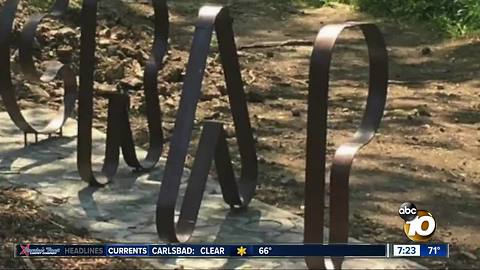 University bike rack spells CRAP?