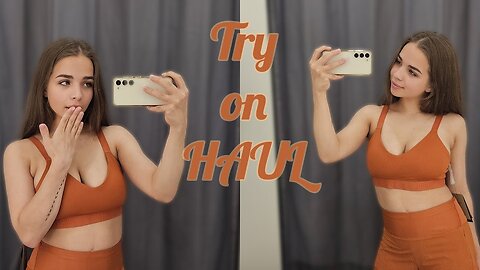 [4K] Try on Haul Sporty Vibes with Nike_ Two Looks One Haul!