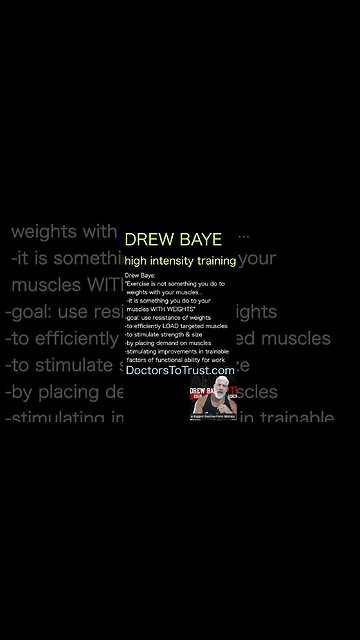 Drew Baye. stimulating improvements in trainable factors of functional ability for work