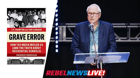 Tom Flanagan on claims of 'mass graves' at former residential schools at Rebel News LIVE!