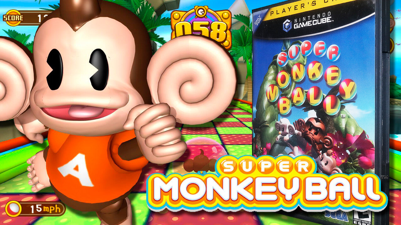 GAMEEXTV - retroautopsia de SUPER MONKEY BALL para el Nintendo GAMECUBE