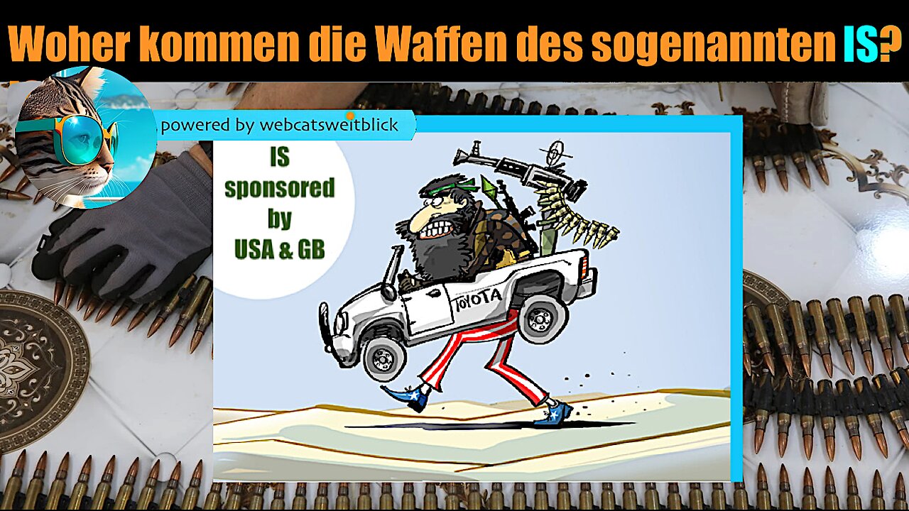 Woher kommen die Waffen und Fahrzeuge des sogenannten IS?